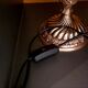 Gilded bronze lamp base