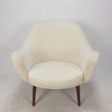 Mid century scandinavian lounge chair, 1950's