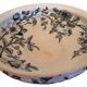 Saladier ancien en faïence bleu Vintage 15