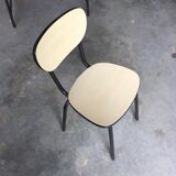Desk and chair in formica