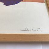 Pierre pallut, colors, circa 1973. original lithograph signed in pencil