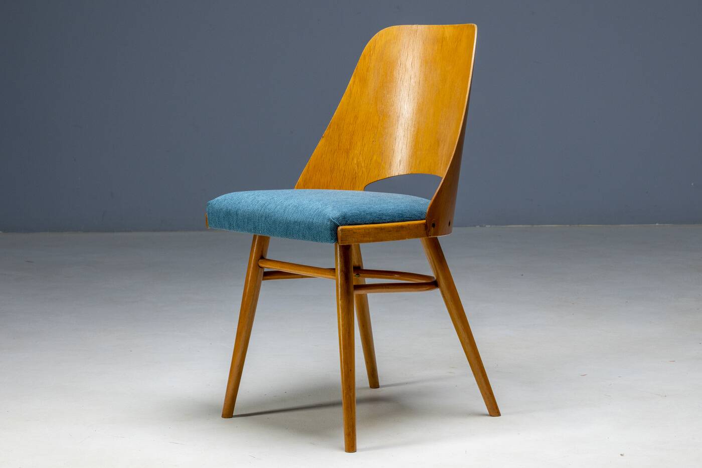 Set of 4 Dining Chairs, Radomír Hofman, 1960s, Czechoslovakia