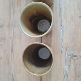 Set of 5 cups in Digoin sandstone
