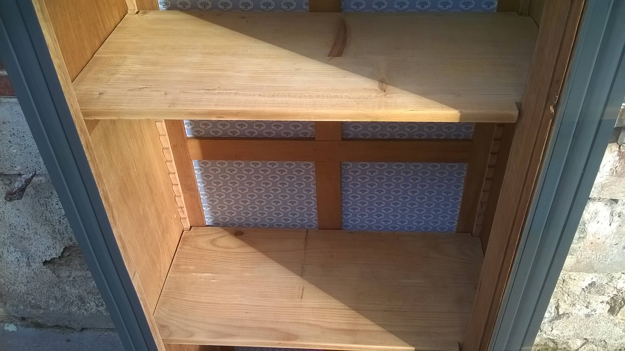 Parisian glass cabinet