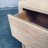 Vintage Rattan High Chest of Drawers, 1980s