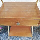 Side table, vintage bedside table
