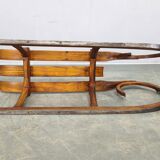 1930s Czech Oak Art Deco Sled