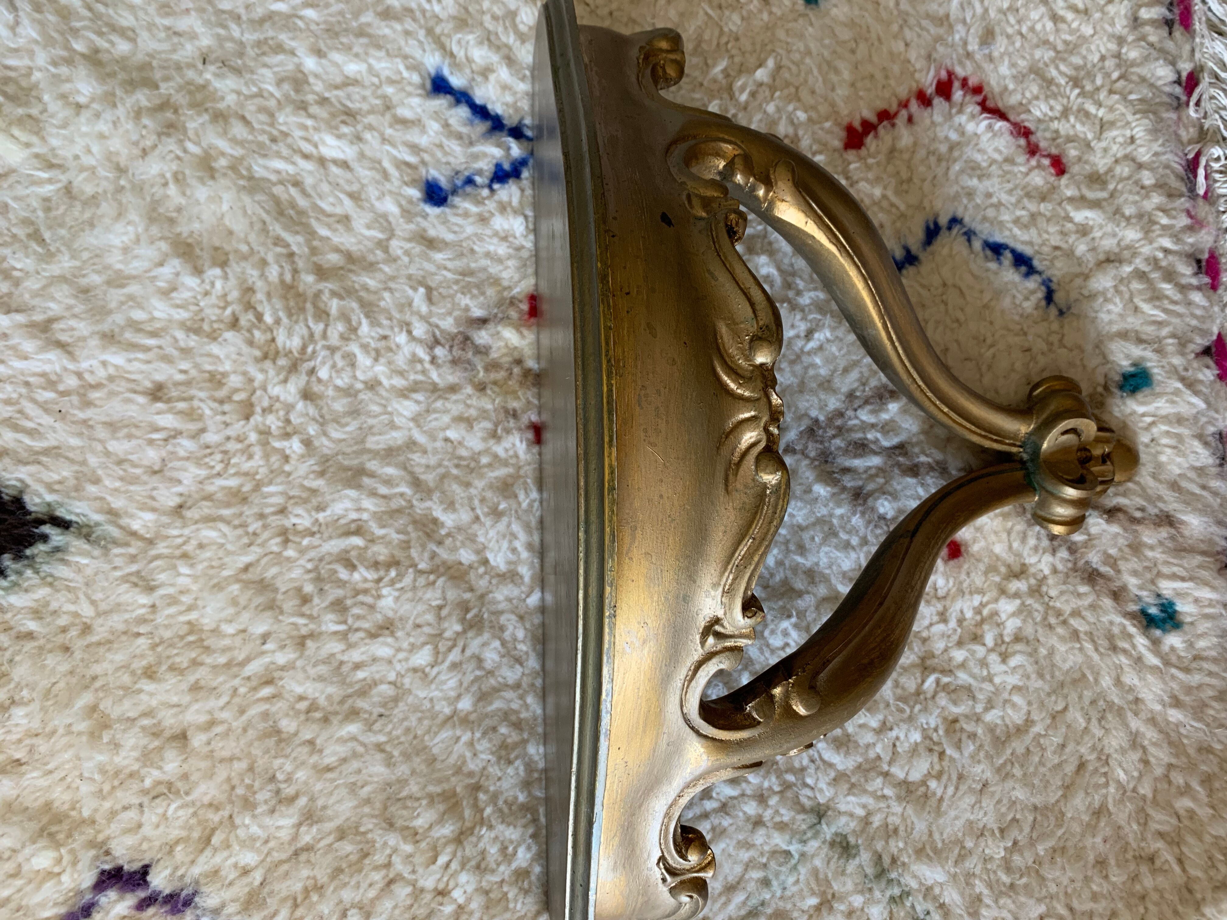 Golden baroque console