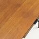 Bureau CM178 Pierre Paulin pour Thonet en chêne et métal noir – Années 1950