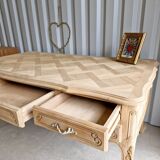 Solid cherry wood desk