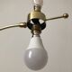 Diabolo floor lamp in brass 1955 - Ghelfi & Perrin edition