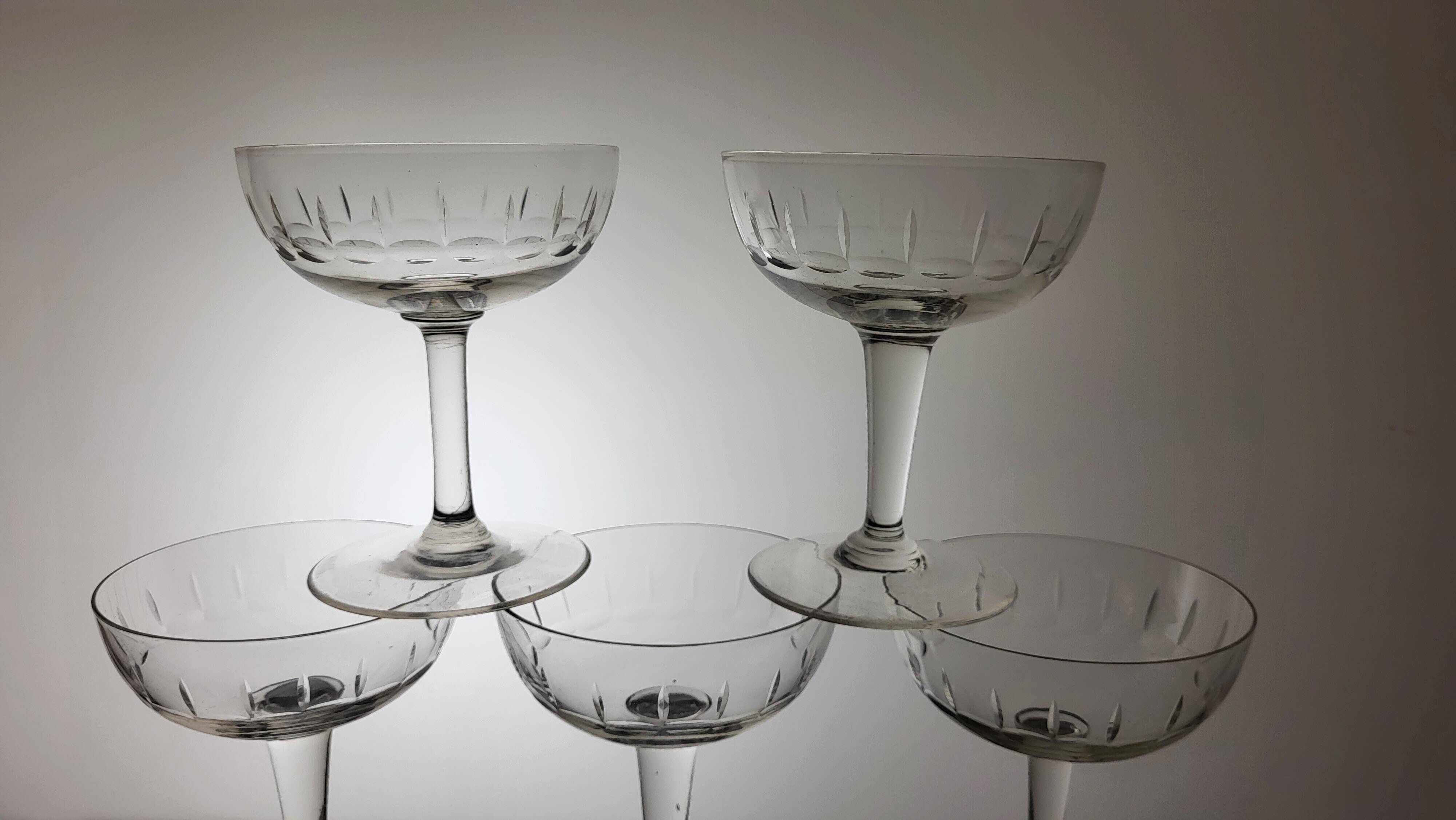 6 Vierzon Thouvenin champagne glasses