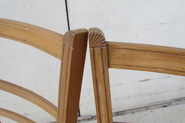 Pair of art nouveau chairs