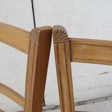 Pair of art nouveau chairs