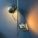 Mid-century vintage floor lamp Herda "Eyeball" in silver