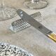12 glass knife holders.