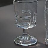 6 original wine glasses