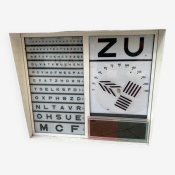 Monoyer Visual Acuity Scale