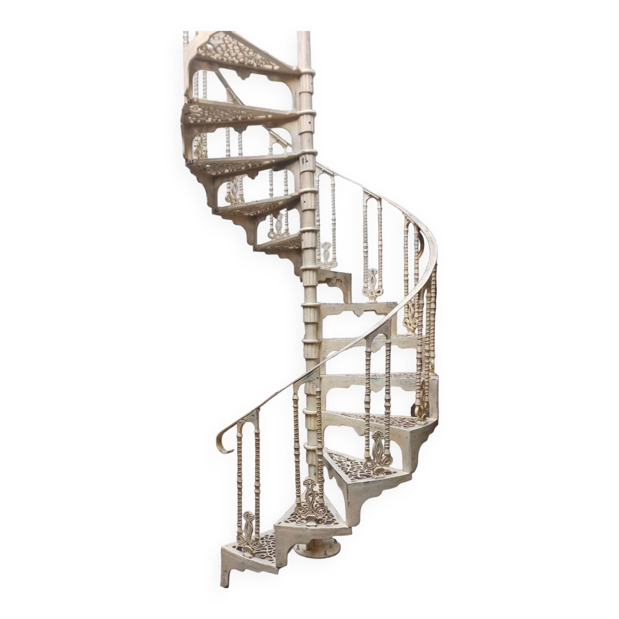 Cast iron spiral staircase 3m