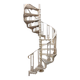 Cast iron spiral staircase 3m