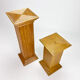 Set of 2 bohemian plant stands, 1970s