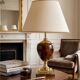 Deknudt table lamp – Brass & ceramic – Neoclassical style – Ref 3615/1