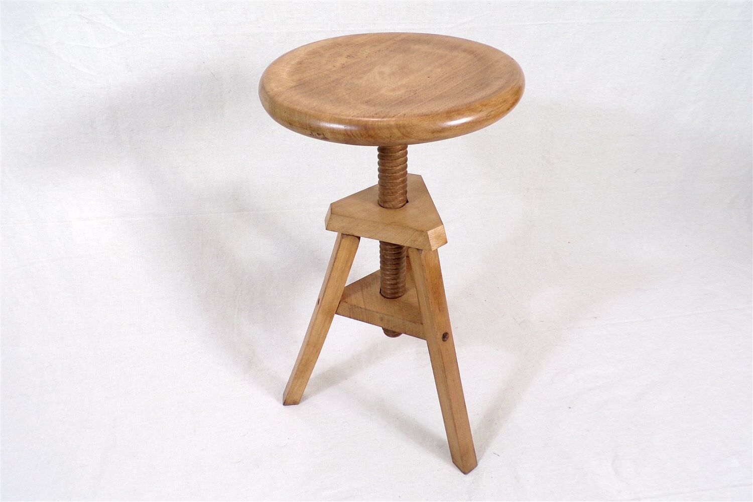 Screw vintage industrial stool