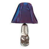 Small Schneider crystal lamp from the 50s