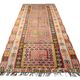 Antique Turkish Kilim Rug Traditional Tribal Runner Hand-Woven