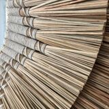 Natural fiber mirror