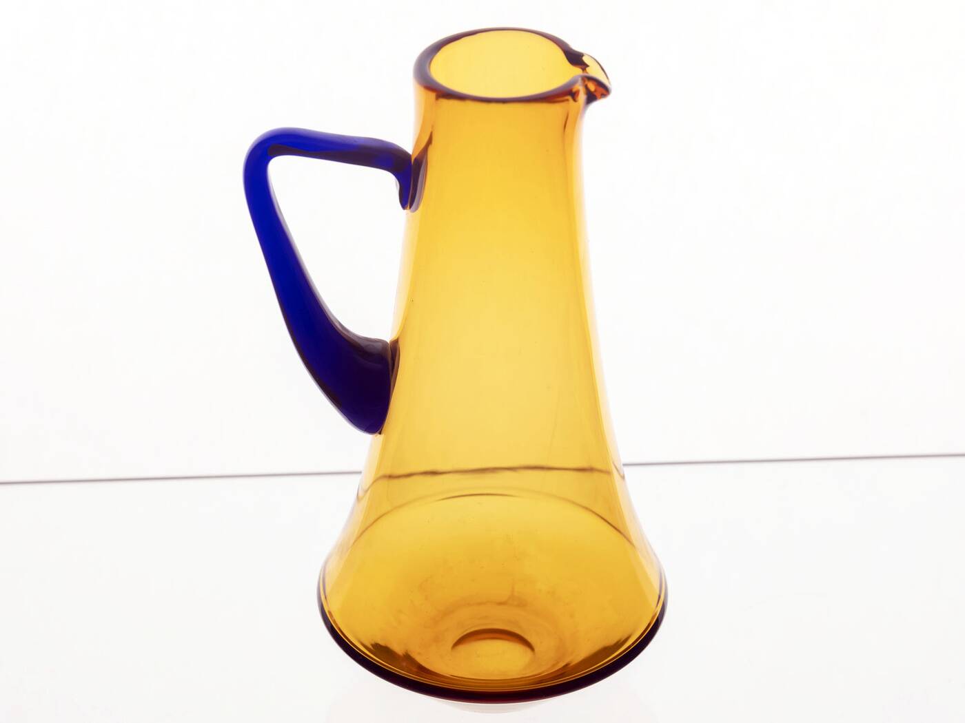 Vintage Seven-Piece Glassware Set, 1970s