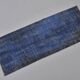 Small Blue Vintage Handknotted Rug