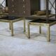Paire de tables basses Guy Lefevre 1960’s