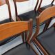 6 vintage Danish Scandinavian chairs by Aerthoj Jensen & Molholm in teak.