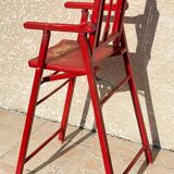 Folding high chair for children aged 2-4 years
