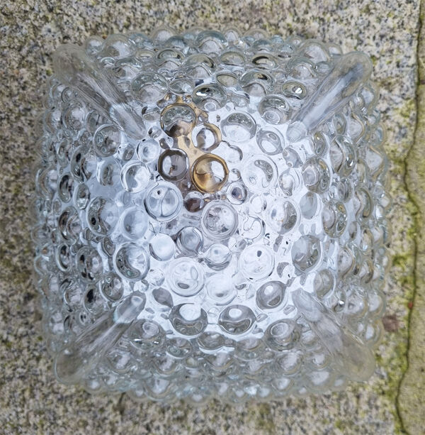 Plafonnier applique ''Bubble'' Héléna Tynell années 60