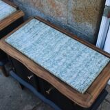 Pair of Art Deco bedside tables