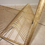 Vinyl door serving table