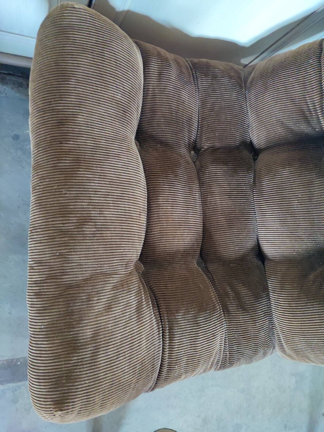 Small Scandinavian pine and velvet armchair
