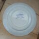 3 antique flat plates in ironstone