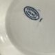 Salad bowl Terre de Fer Salins Vincennes diameter 27cm marine