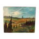 Rural landscape painting by Yetty Leytens