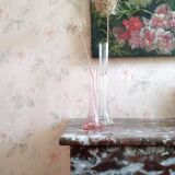 Pair of Art Nouveau glass soliflore vases