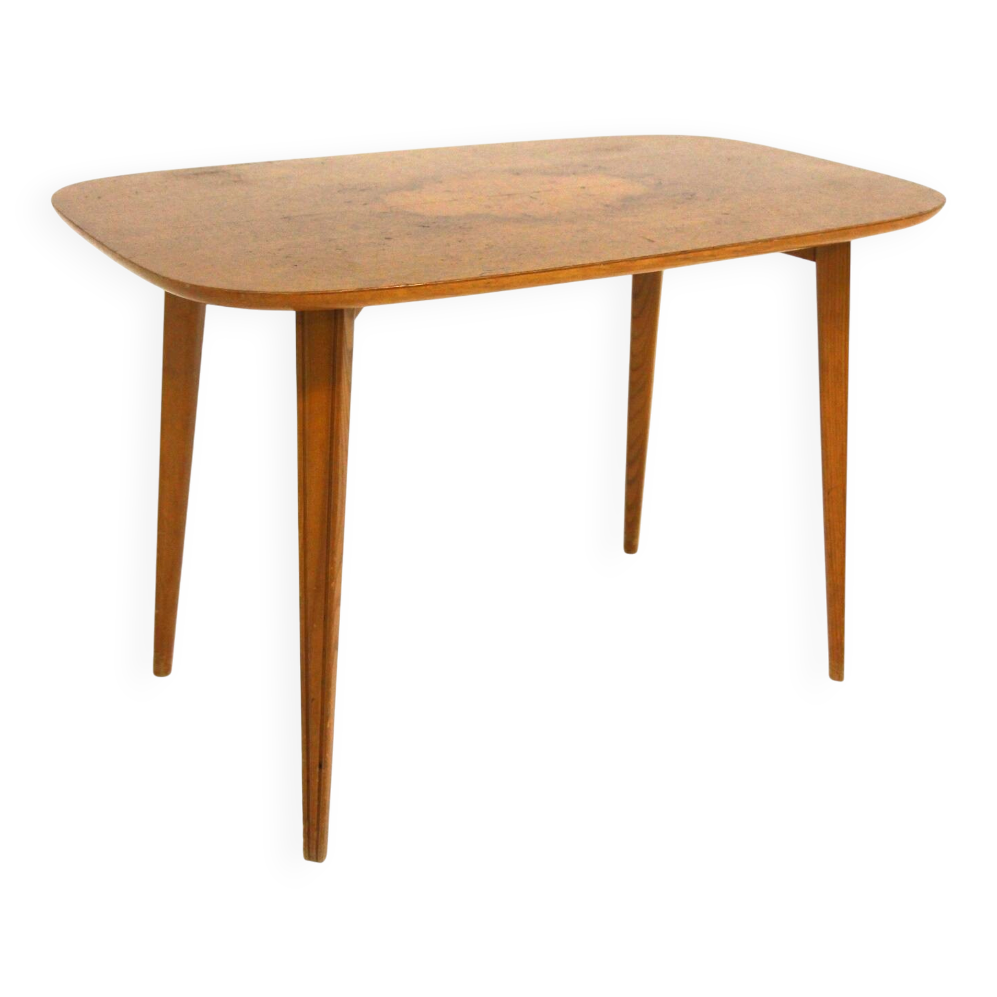Table basse en orme, Swedish Modern, Suède, 1930