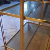 Foldable trolley on wheels