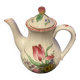 K & G Lunéville Antique teapot in Strasbourg faience 19th century