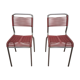 Pair of chairs scoubidou