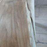 Small solid wood bench