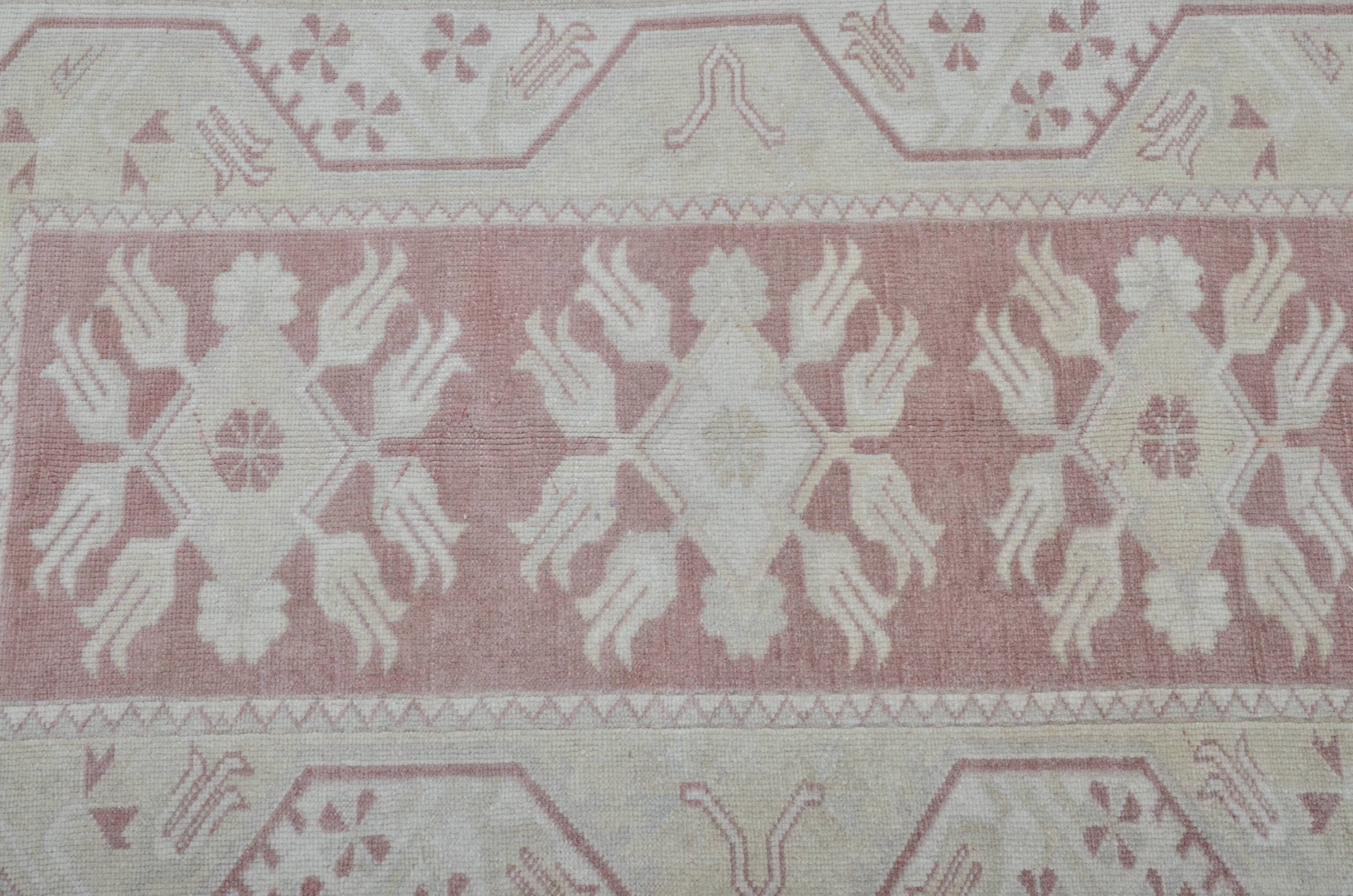 Oushak Vintage Handknotted Rug sku 3427