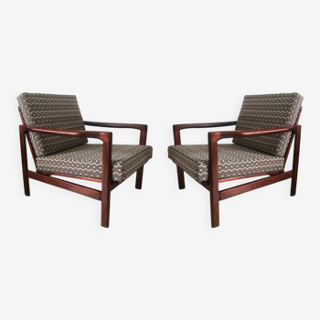 Set of two armchairs by zenon bączyk, gaston y daniela upholstery, europe, 1960s